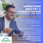Operations Analyst & Administrator Operations Analyst & Administrator